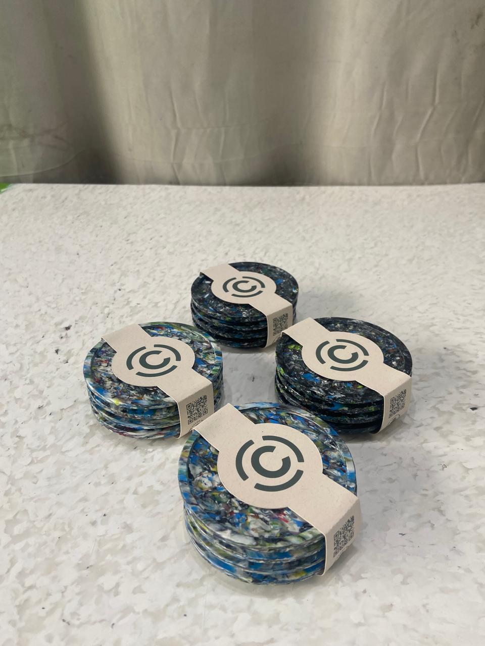 Set de 4 Posavasos